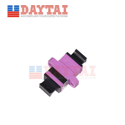 Om4 Standard Footprint MTP MPO to MPO Fiber Optic Adapter